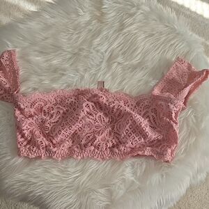 Victoria's Secret Pink Lace Bandeau